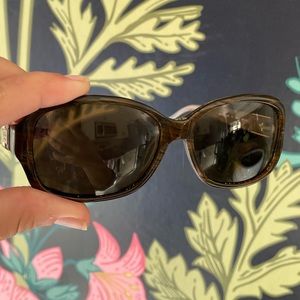 Euc brown Kate Spade Annika polarized sunglasses
